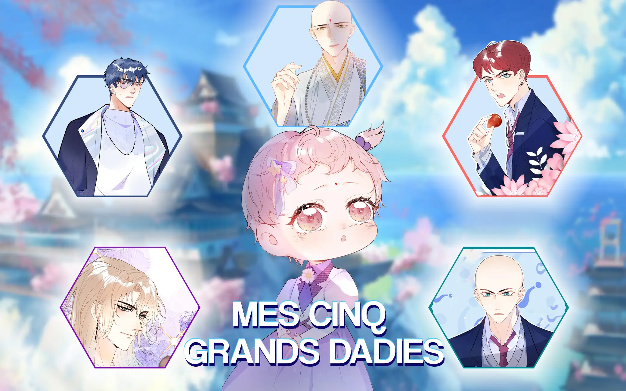 Couverture de Mes Cinq Grands Dadies - Comic YWDJ Toon